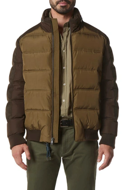 Marc New York by Andrew Marc Mens Grymes Diamond Quilted Four Pocket Lightweight Field Jacket
