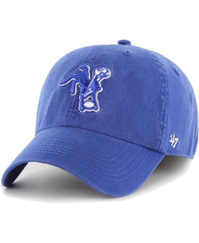 47 Brand Men's Royal Indianapolis Colts Legacy Franchise Fitted Hat