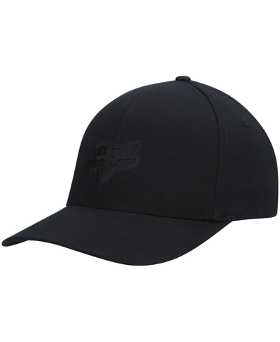Fox Men's  Black Logo Legacy Flex Hat