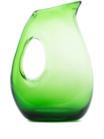 Pols Potten Green Hole Glass Jug