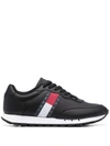 Tommy Jeans Runner Low-top Sneakers In Black