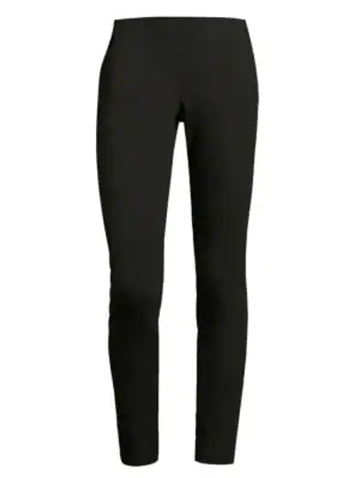 Lafayette 148 Cortland Punto Milano Leggings In Black