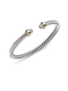 David Yurman Cable Classics Bracelet With Diamonds In Gold Diamonds