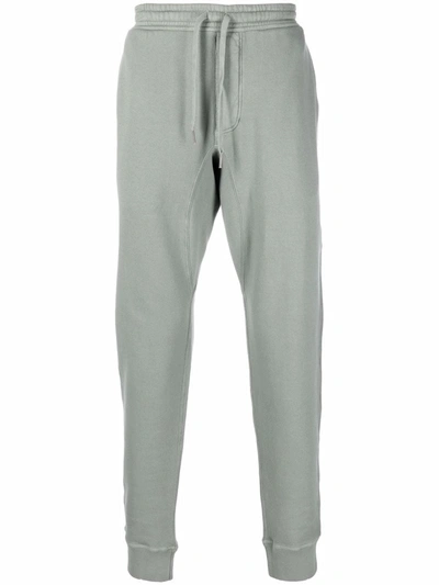 Tom Ford Drawstring-waist Tapered Joggers In Green