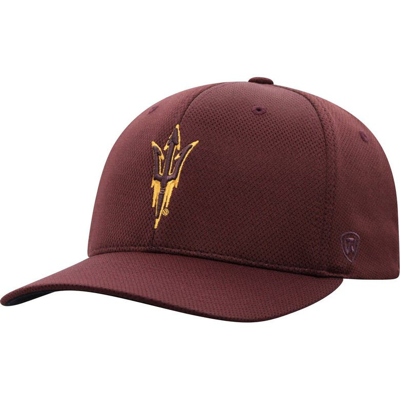 Top Of The World Men's Maroon Arizona State Sun Devils Trident Logo Staple Adjustable Hat