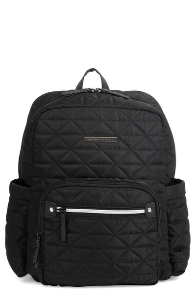 Kenneth Cole Reaction Women's Diamond Tower 15" Laptop Tablet Fashion Travel Backpack In Black