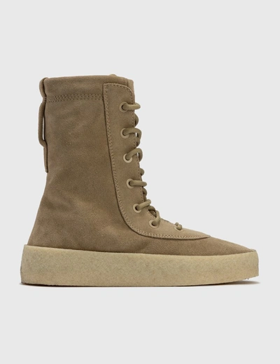 Yeezy Season 2 Crepe Boot 'taupe' In Brown
