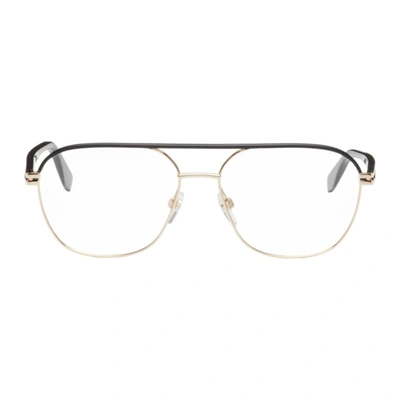 Marc Jacobs Aviator Glasses In Rhl Gold