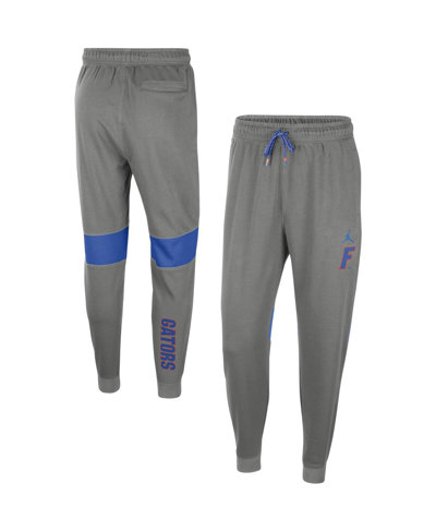 Jordan Men's Gray Florida Gators Spotlight Performance Team Pants