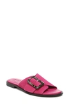 Naturalizer Forrest Slide Sandals Women's Shoes In Crushed Berry