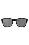 Oakley Oakely Prizm™ 55mm Polarized Sunglasses In Black Ink/ Prizm Black
