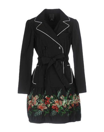 Anna Sui Full-length Jacket In Black