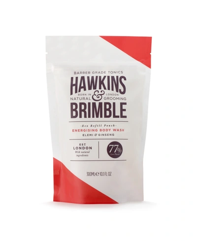 Hawkins & Brimble Hawkins And Brimble Body Wash Pouch, 10.1 Fl oz In White