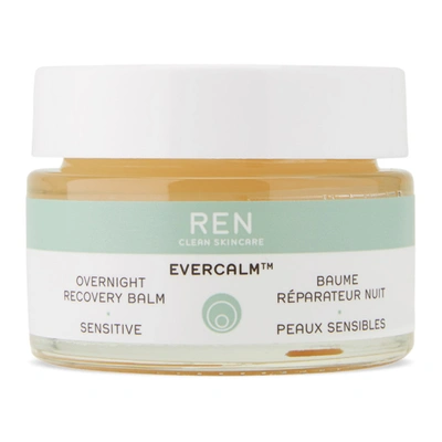 Ren Clean Skincare Evercalm™ Overnight Recovery Balm In Na