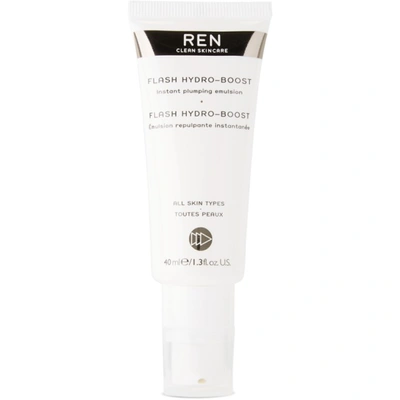 Ren Clean Skincare Flash Hydro-boost Instant Plumping Serum, 40ml In Na