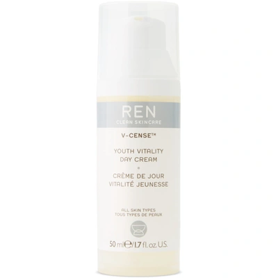 Ren Clean Skincare V-cense™ Youth Vitality Day Cream, 50 ml In Na