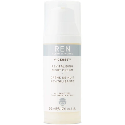Ren Clean Skincare V-cense™ Revitalising Night Cream, 50 ml In Na