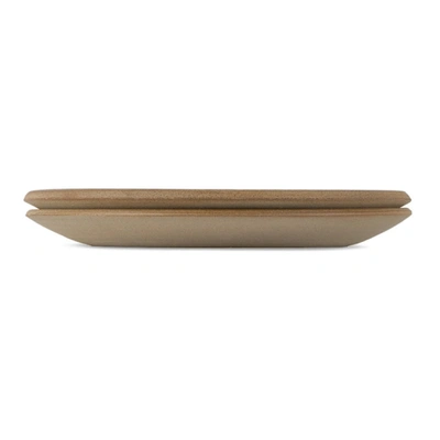 Lily Pearmain Ssense Exclusive Brown Side Plate Set In Nicotine Gold