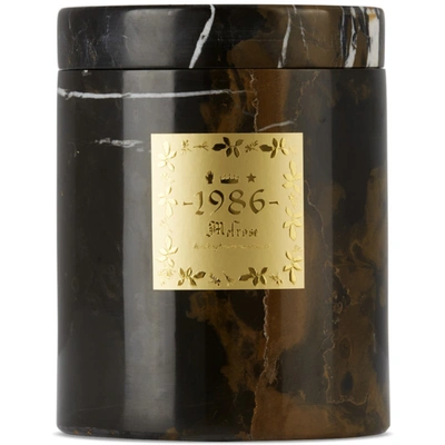 1986 Black Marble Melrose Candle
