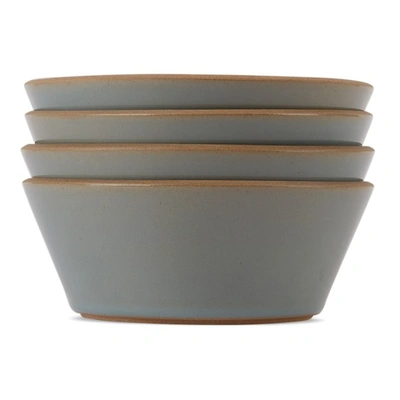 Departo Blue Bowl Set In Celadon