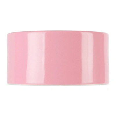 Mr. Dog Pink Mudshark Studios Edition Small Dog Bowl