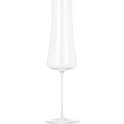 Nude Glass Volcano Champagne Glass In Clear