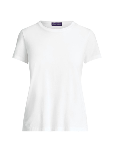 Ralph Lauren Cotton Crewneck T-shirt In White