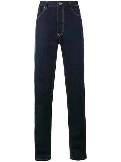 Calvin Klein 205w39nyc Classic Fitted Jeans In Blue