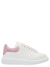 Alexander Mcqueen Oversize Sole Sneakers In White,pink