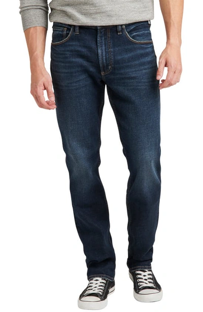 Silver Jeans Co. Men's Machray Classic Fit Straight Leg Stretch Jeans In Indigo