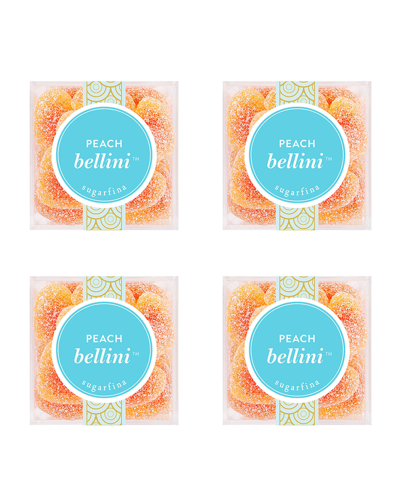 Sugarfina Peach Bellini Small Cube 4 Pieces Kit