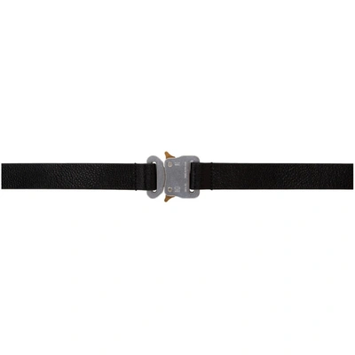 Alyx Black Medium Buckle Belt In Blackblk0001