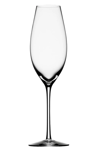 Orrefors 'difference' Sparkling Champagne Glass In Clear