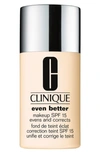Clinique Even Better(tm) Makeup Foundation Broad Spectrum Spf 15 In 01 Flax