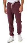 Threads 4 Thought Fleece Joggers In Maroon Rust