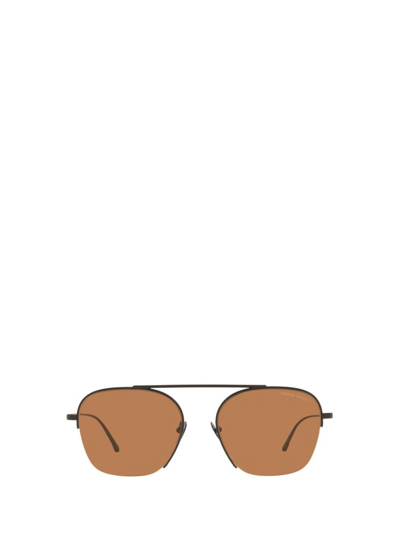Giorgio Armani Ar6124 Matte Black Male Sunglasses