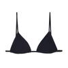 Jade Swim Via String Bikini Top In Black