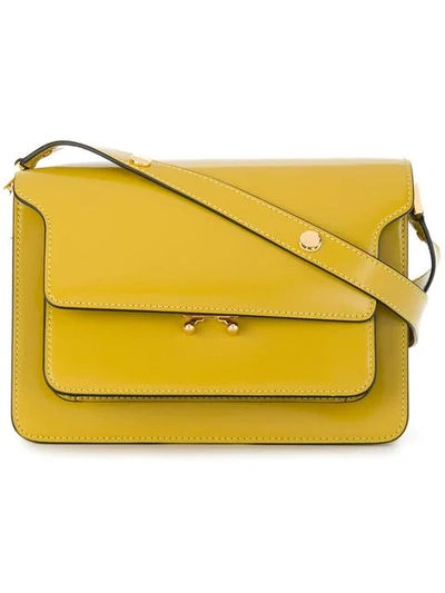 Marni 'trunk' Schultertasche - Gelb In Yellow