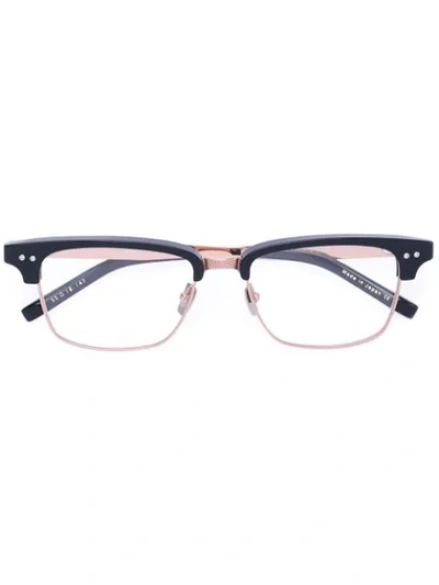 Dita Eyewear Square Glasses Frames In Black