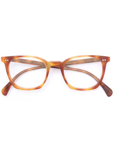 Oliver Peoples L.a. Coen Glasses - Brown