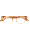 Oliver Peoples 'sheldrake' Glasses - Brown