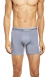 Calvin Klein 3-pack Microfiber Boxer Briefs In W80 Bk Raod Wb