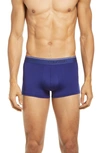 Calvin Klein 3-pack Low Rise Microfiber Trunks In W29 Bb Ag Db