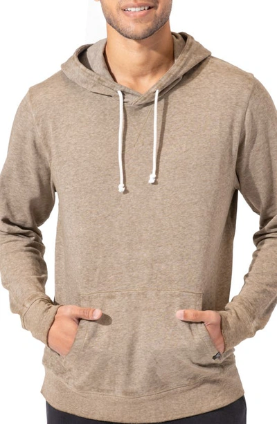 Threads 4 Thought Burnout Organic Cotton Blend Hoodie In Camo Khaki