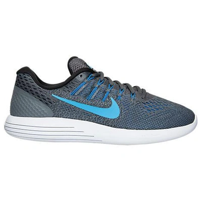 Nike Men's Lunarglide 8 Running Shoes, Grey/blue