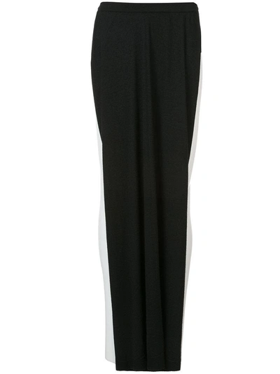 Rick Owens Bouble Bonner Pillar Skirt In Black