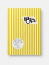 Pdipigna Bella Copia Notebook, Re-edition Of The Iconic 1952  Italian Notebook, Fsc Certified Paper, In Yellow