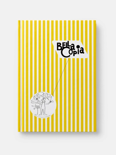 Pdipigna Bella Copia Notebook, Re-edition Of The Iconic 1952  Italian Notebook, Fsc Certified Paper, In Yellow