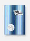 Pdipigna Bella Copia Notebook, Re-edition Of The Iconic 1952  Italian Notebook, Fsc Certified Paper, In Blue