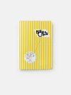 Pdipigna Bella Copia Notebook, Re-edition Of The Iconic 1952  Italian Notebook, Fsc Certified Paper, In Yellow